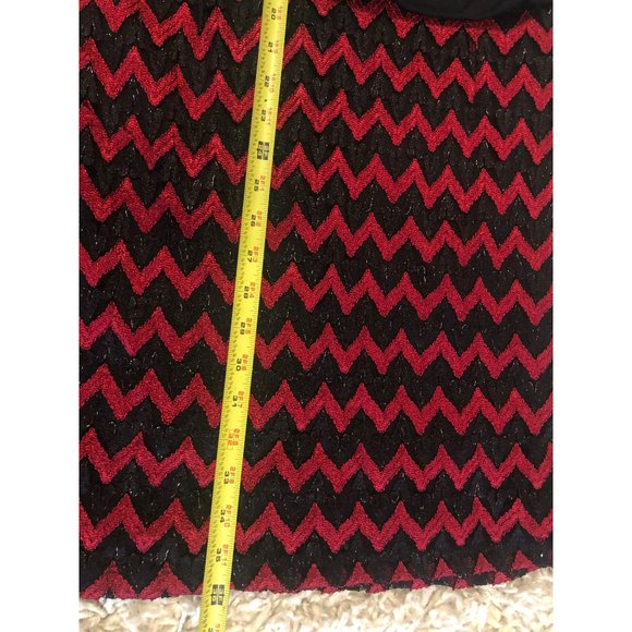 Sleeveless Sz 14 80's Vibe Dress Blouse/Skirt Illusion Loose flow top, form Fit - Picture 9 of 10